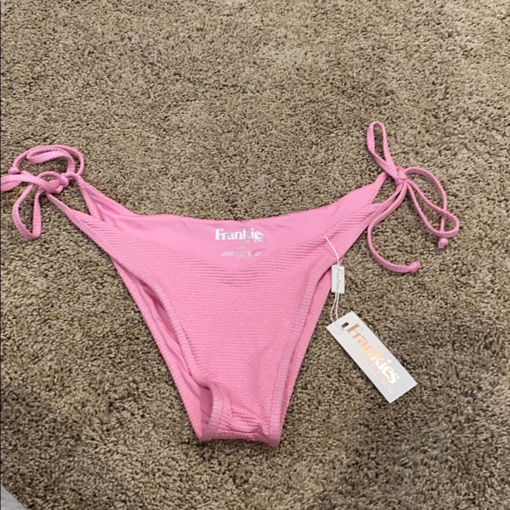 NWT PINK BIKINI BOTTOMS